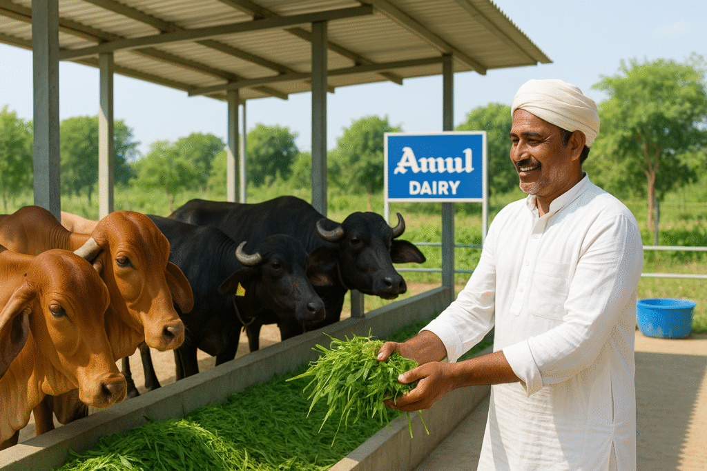 Profitable dairy farming in India